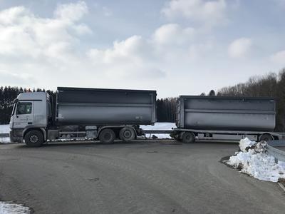 Transport Erdbau Containerdienst